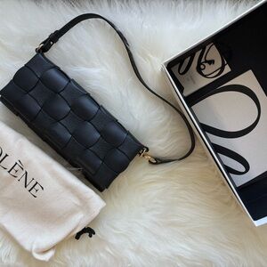 Polene Neiti Duo Woven Leather Bag